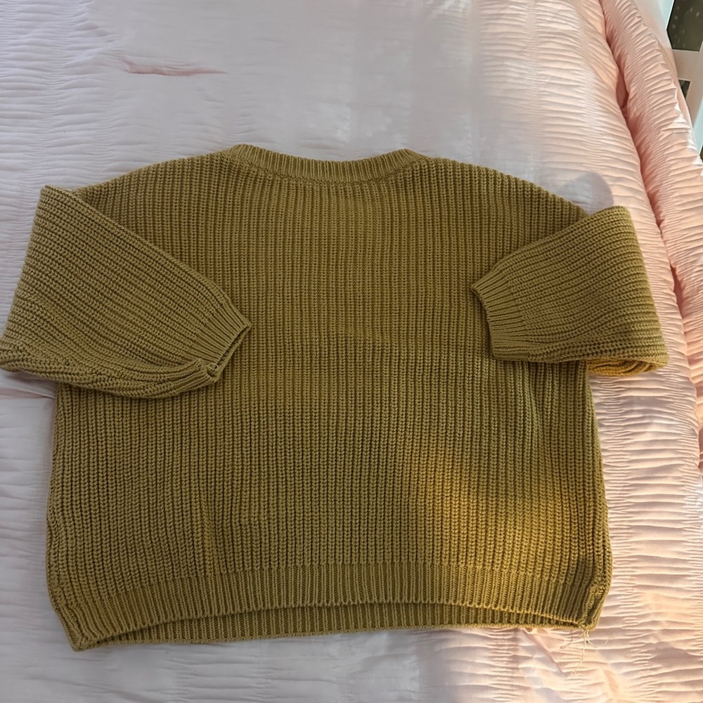 Cozy Mustard Sweater